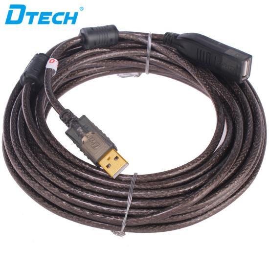 كابل تمديد USB 2.0 ذكر إلى أنثى بطول 10 متر DTECH CU0113