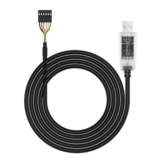 [DIG-049] كابل محول USB إلى TTL بستة أطراف بطول 1.8 متر DTECH DT-6554