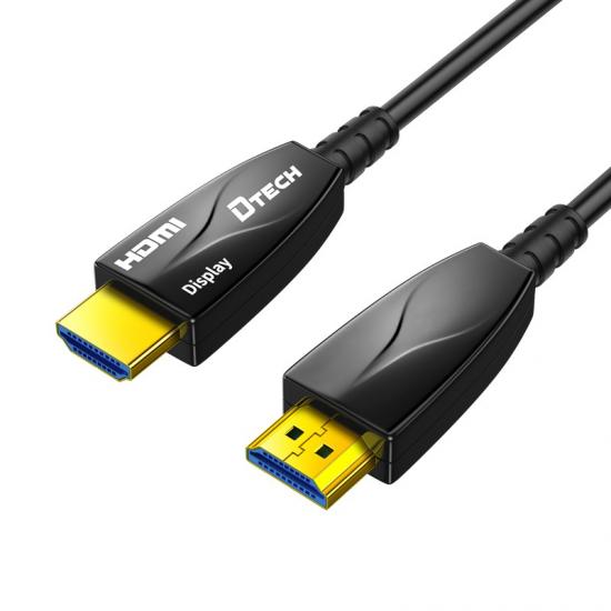 [DIG-057] كابل HDMI بالألياف الضوئية بطول 20 متر (444) DTECH DT-HF2020
