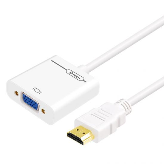 [DIG-088] Adapter HDMI to VGA Resolution Full HD 1080p DTECH DT-6515