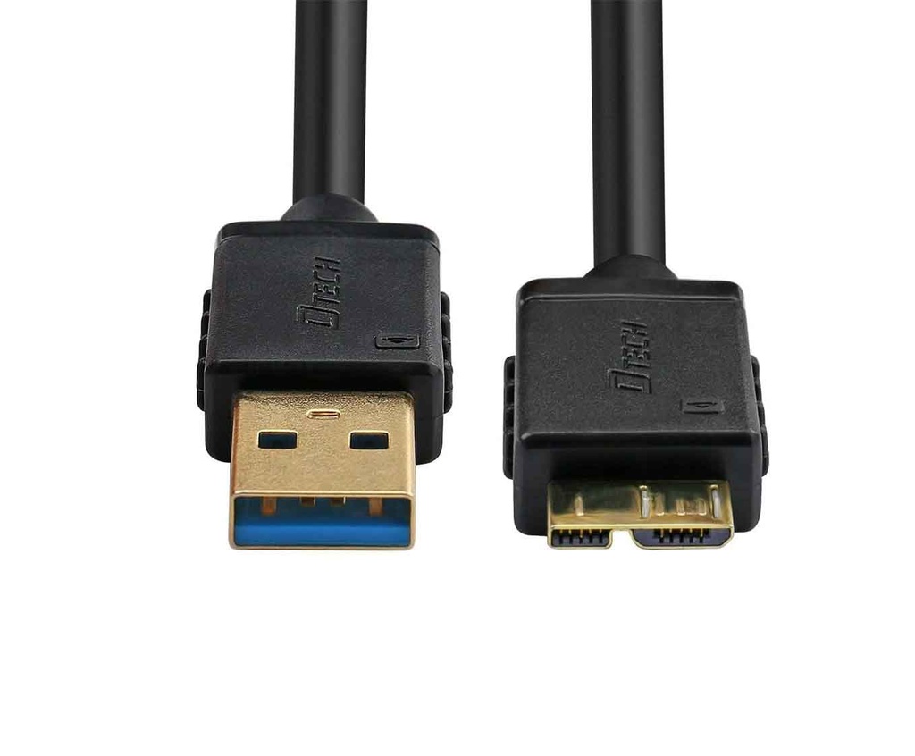 كابل USB 3.0 للهارد الخارجي بطول 1.5 متر DTECH DT-CU0303