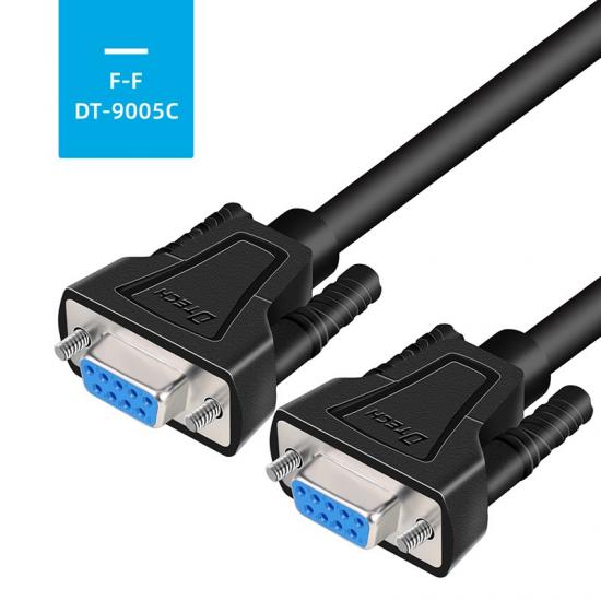 [DIG-190] Cable Serial RS232 Female to Female Length 2 m DTECH DT-9005C