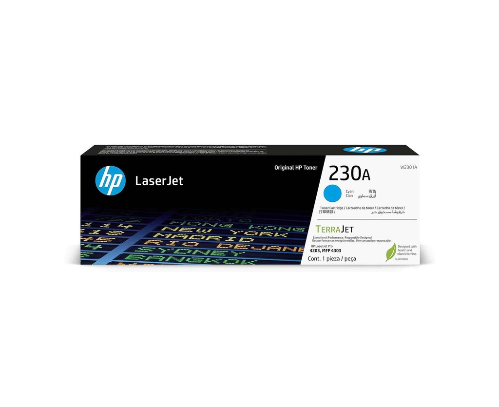 حبر ليزر وكالة ملون (أزرق) HP LaserJet 230A