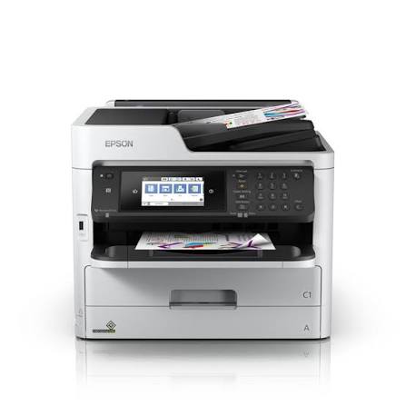 طابعة حبرسائل متعددة الوظائف Epson WorkForce Pro WF-C5790DWF ملونة A4 مع فاكس وطباعة مزدوجة