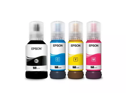 [NTC-047] طقم أحبار إبسون أصلي 101 EcoTank – 4 ألوان، إجمالي 337 مل