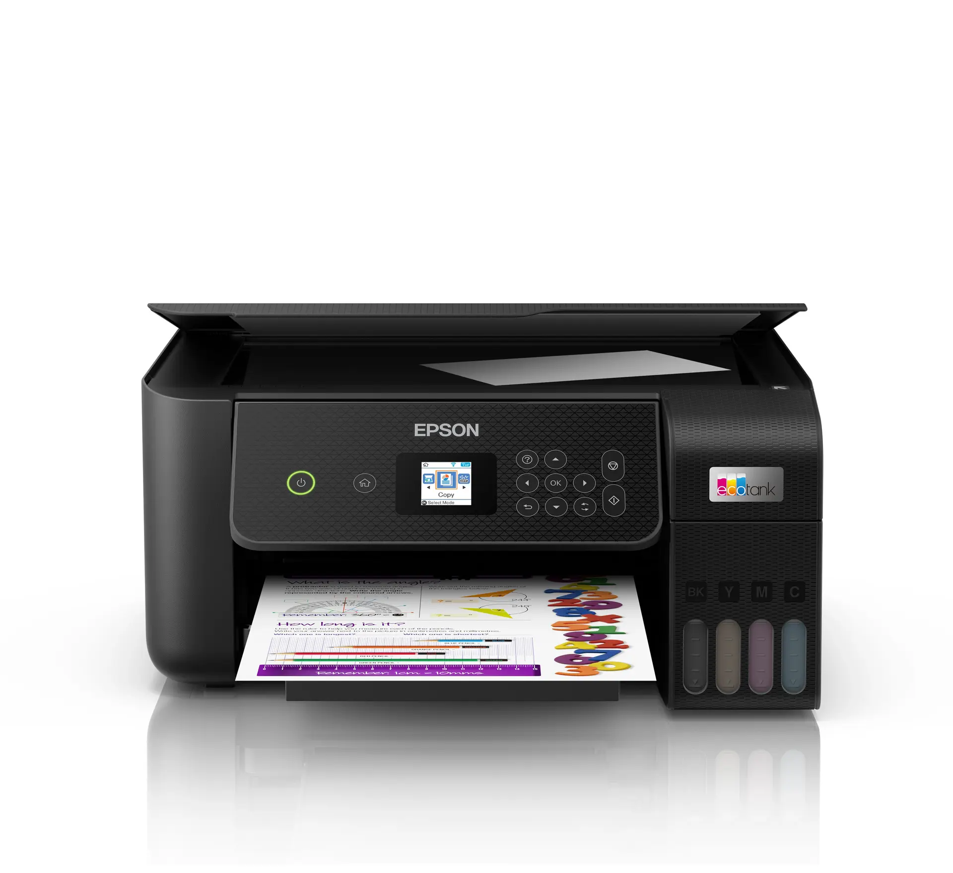 طابعة إبسون Epson EcoTank L3260 متعددة الوظائف ألوان – واي فاي، طباعة ونسخ ومسح ضوئي
