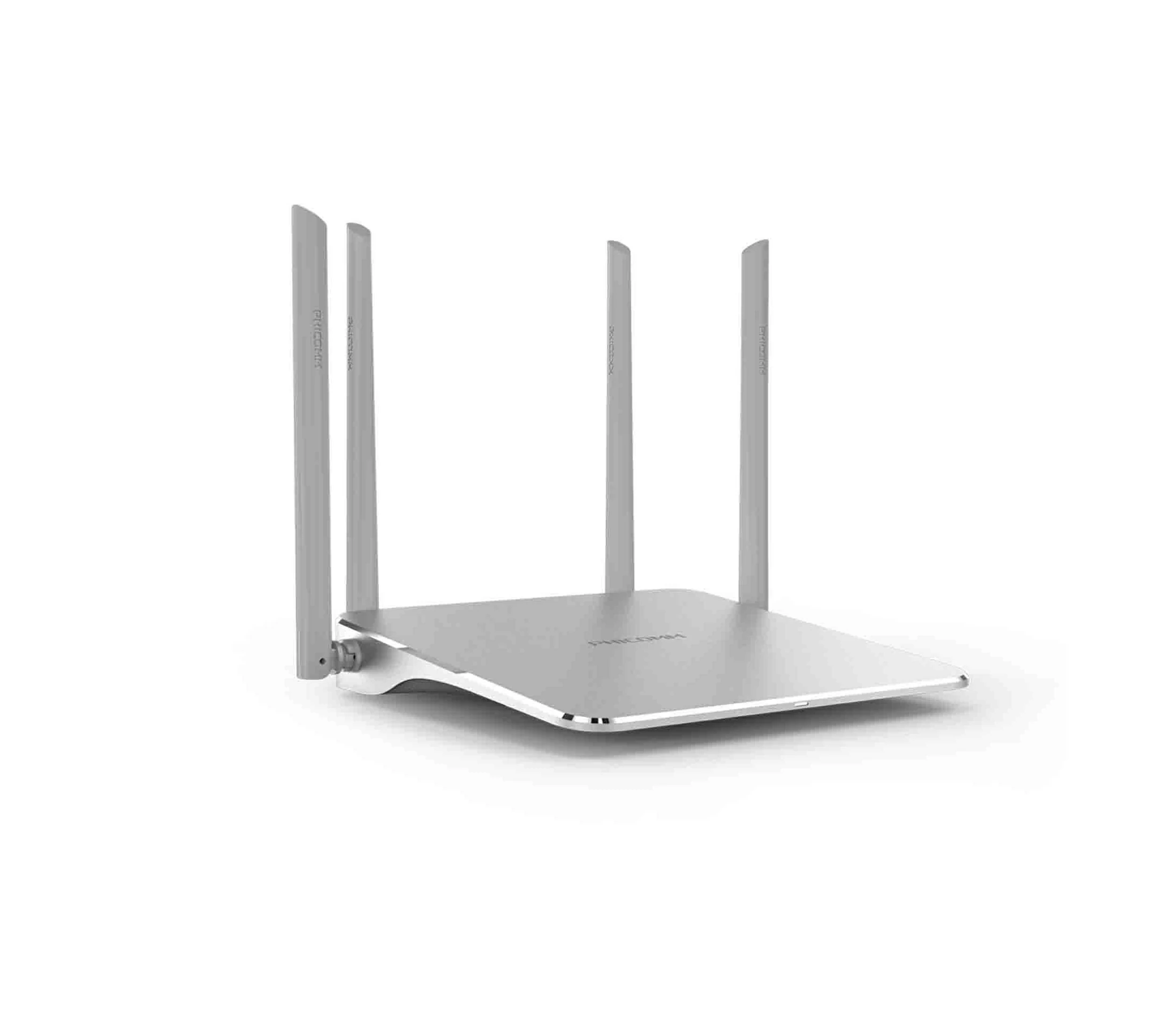 راوتر واي فاي PHICOMM K2 ثنائي النطاق Wi‑Fi 5 بسرعة تصل إلى 1200 ميجابت/ثانية مع 4 منافذ LAN ومنفذ WAN