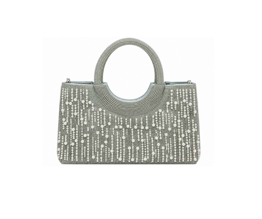 [DR-004] Women's silver handbag MB-120