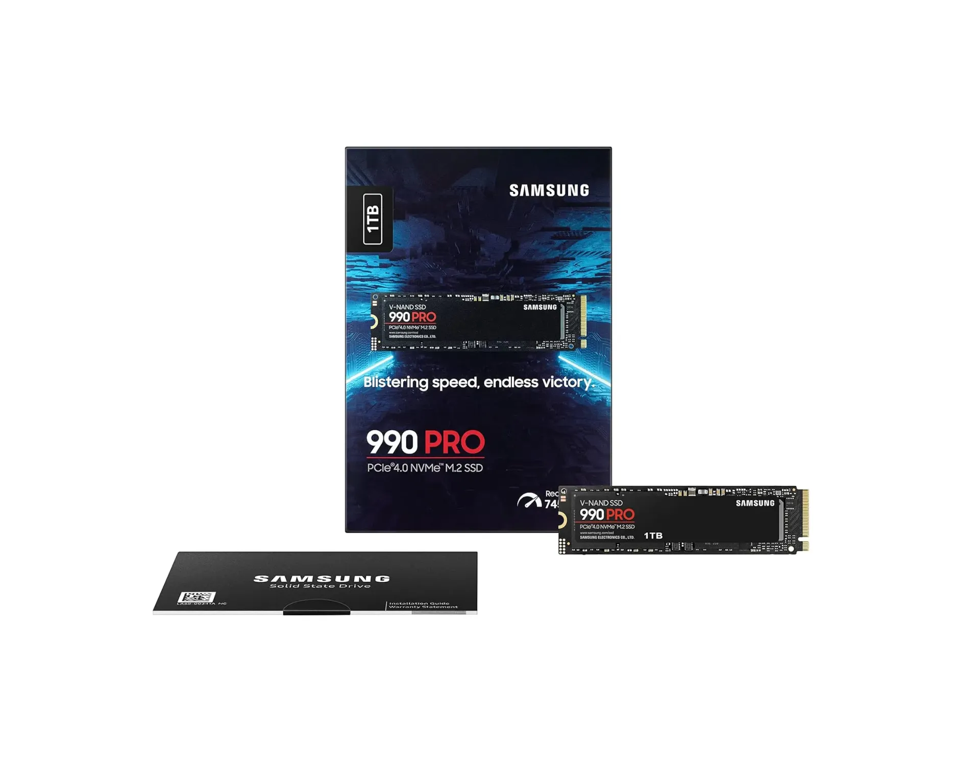 هارد داخلي سامسونج Samsung 990 PRO SSD 1TB PCIe 4.0 NVMe Gen 4 Gaming M.2