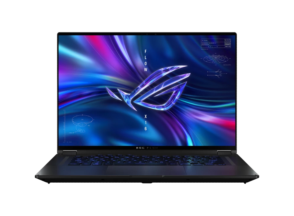 لابتوب جديد أسوس ASUS ROG Flow X16 (2024) الجيل الرابع عشر - معالج Ultra 7 - كرت شاشة RTX 4070 - رامات 32GB - هاردسك 1TB - شاشة 16 بوصة لمس جيمنج.
