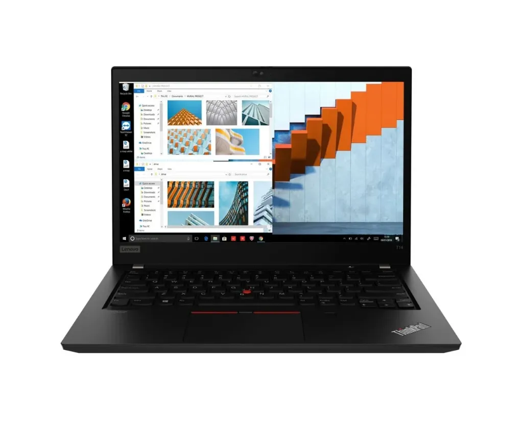 لابتوب مستعمل Lenovo ThinkPad T14 G1 جيل عاشر (i7-10th)، كرت Intel UHD مدمج، شاشة 14.0" (8GB DDR4, 256GB SSD SATA)