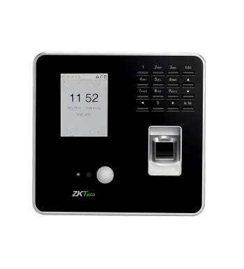 جهاز بصمة حضور وانصراف ZKTeco MB20 يدعم بصمة الوجه والإصبع والكارت.