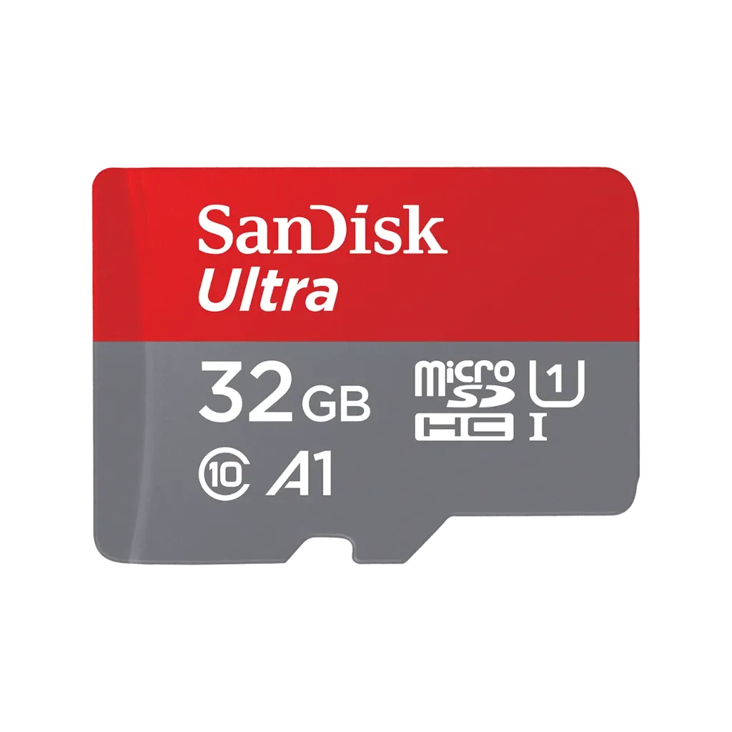 ذاكرة سانديسك SanDisk Ultra MicroSDHC - 32GB - 120MB/s - Class 10 - A1