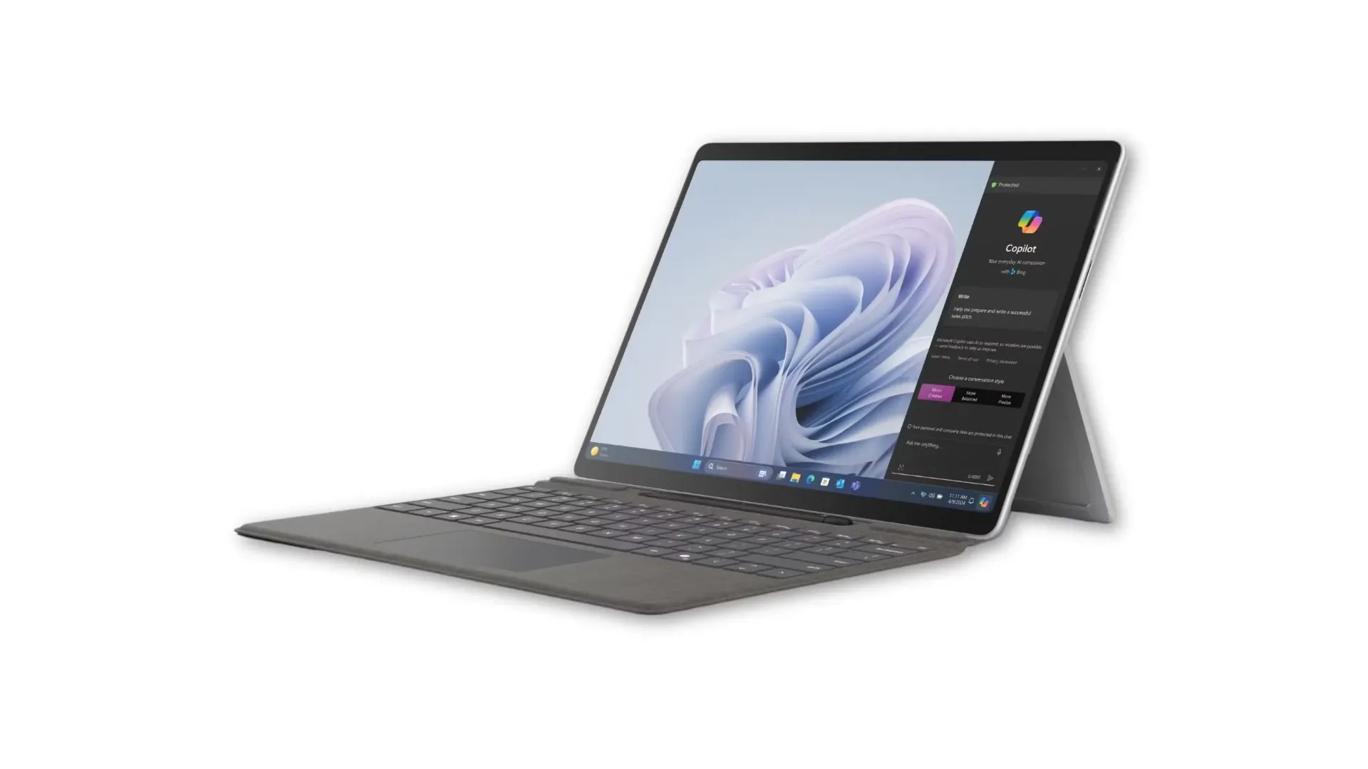 لابتوب جديد ميكروسوفت Microsoft Surface Pro 10 - معالج جيل Ultra 7 165U - كرت شاشة Intel Graphics - رامات 16GB - هارد 512GB SSD - شاشة 13 بوصة