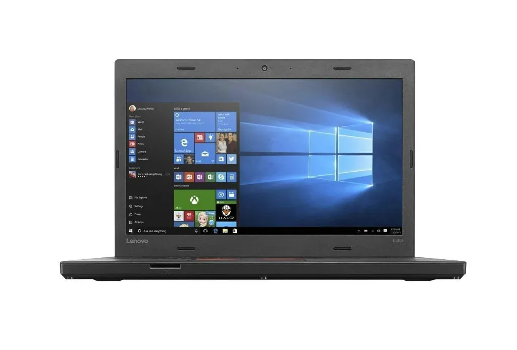 لابتوب Lenovo ThinkPad L460 جيل سادس (i5-6th)، كرت Intel HD مدمج، رام 8GB، تخزين 256GB SSD، شاشة 14.0"