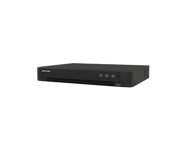 [PCS-0004] هيكفيجن جهاز تسجيل DVR ‏4 قنوات، AcuSense، يدعم كاميرات Turbo HD وIDS-7204HUHI-M1/X