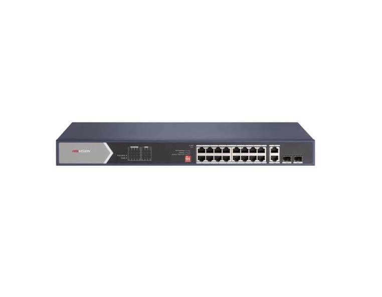 [PCS-0025] هيكفيجن سويتش شبكة PoE بـ20 منفذًا – DS-3E0520HP-E