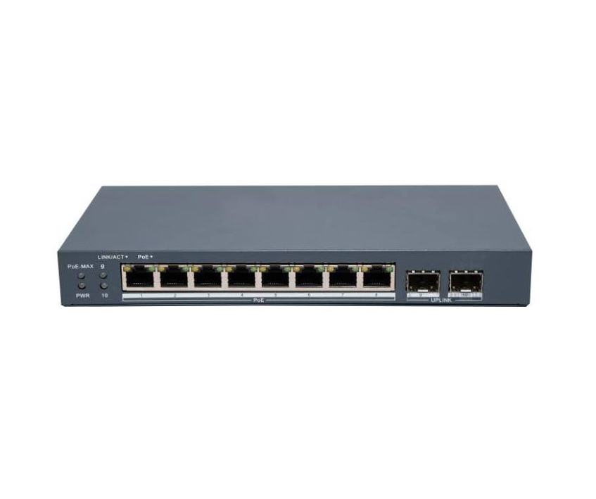 [PCS-0029] هيكفيجن سويتش شبكة PoE مُدار بـ10 منافذ، إصدار V2 – DS-3E1510P-EI