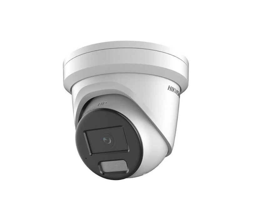 [PCS-0066] هيكفيجن كاميرا مراقبة IP Turret، دقة 8MP، عدسة 2.8 مم، Smart Hybrid Light – DS-2CD2383G2-LI2U