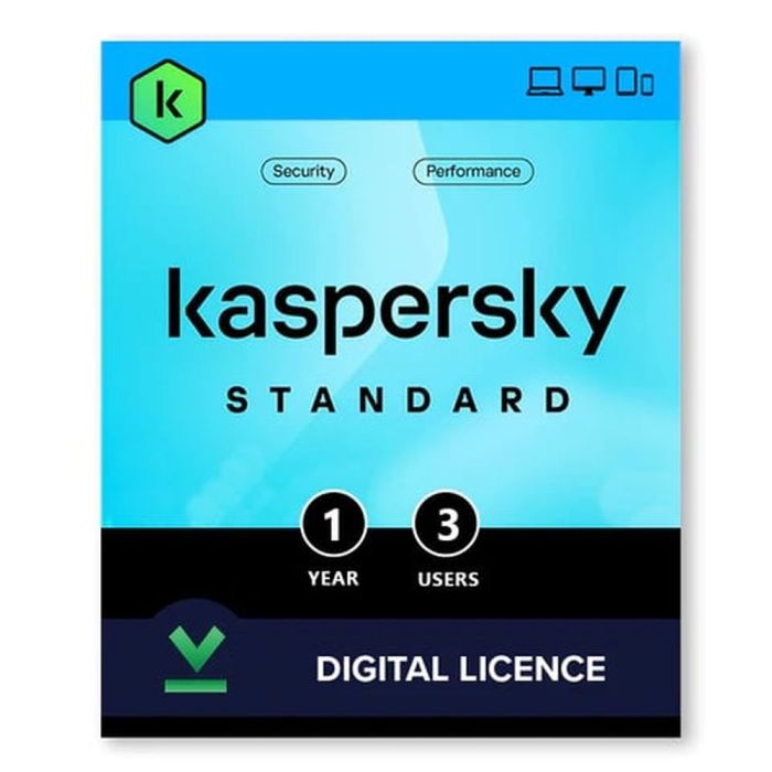 [PCM-0007] Kaspersky Standard | برنامج حماية كاسبرسكي القياسي (3 مستخدمين / 3 أجهزة)