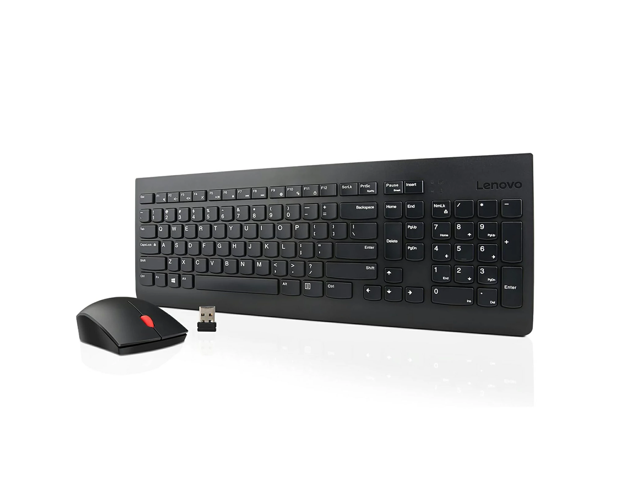 [PCU-0015] طقم كيبورد وماوس لاسلكي - Lenovo 510 (تصميم نحيف وأنيق)