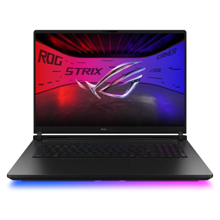 [PCU-0024] لابتوب ألعاب أسوس روج ستريكس اسكار 18 - ASUS ROG Strix SCAR 18 (G835LX-SA114) شاشة 18 بوصة WQXGA 240Hz / معالج Intel Core Ultra 9-275HX / 64GB RAM / 2TB SSD / RTX 5090 (24GB) / DOS