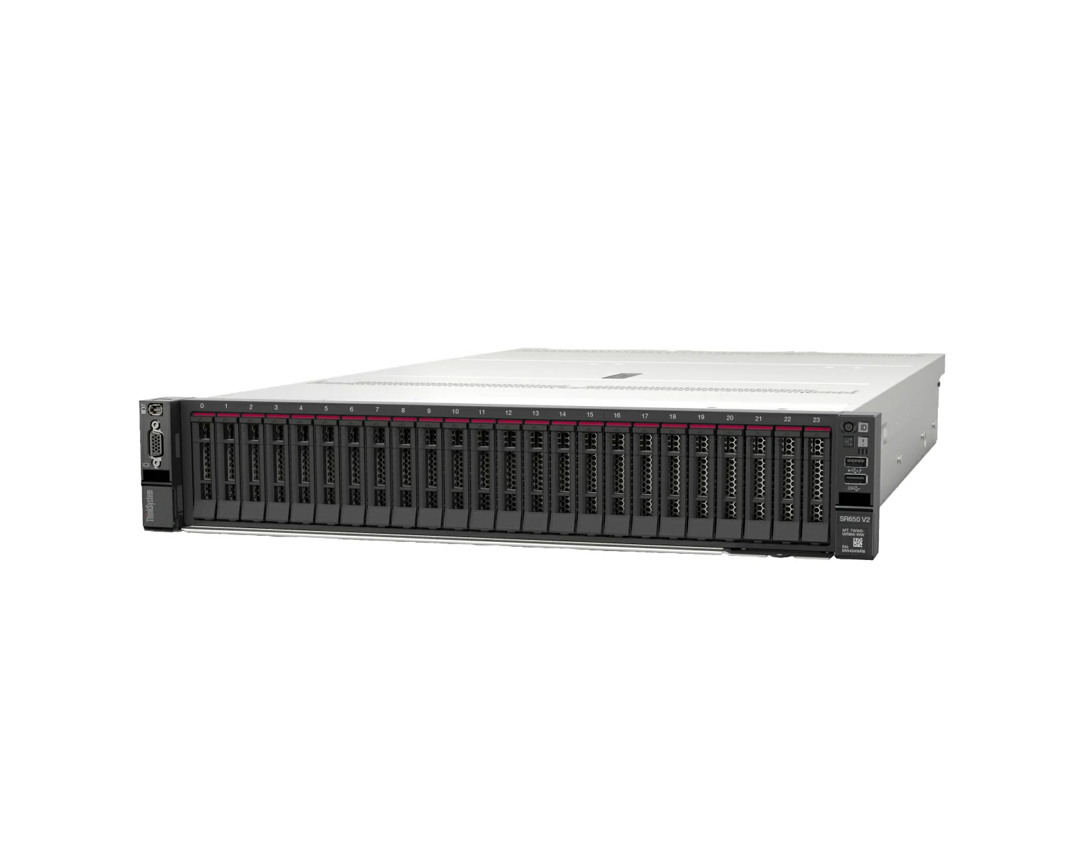 Lenovo SR650 V2 Server Desktop, Processor 4314, Memory 32GB, Controller 9350-8i, Power Supply 750W, 5 Standard Cooling Fans