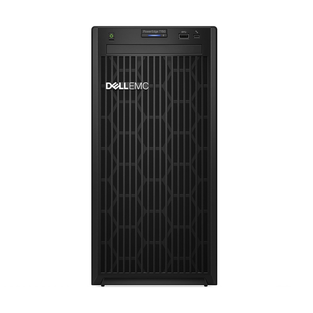 [PCM-0027] Dell T150 Desktop Server Computer, 4 x 3.5" Drives, Intel Xeon E-2314 Processor, 16GB RAM, 2TB SATA Storage, iDRAC Basic Management System