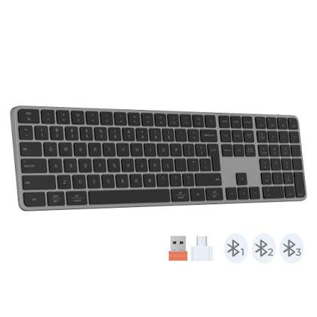 [NTH-015] كيبورد لاسلكي MEETION K230 109-Key Wireless Keyboard