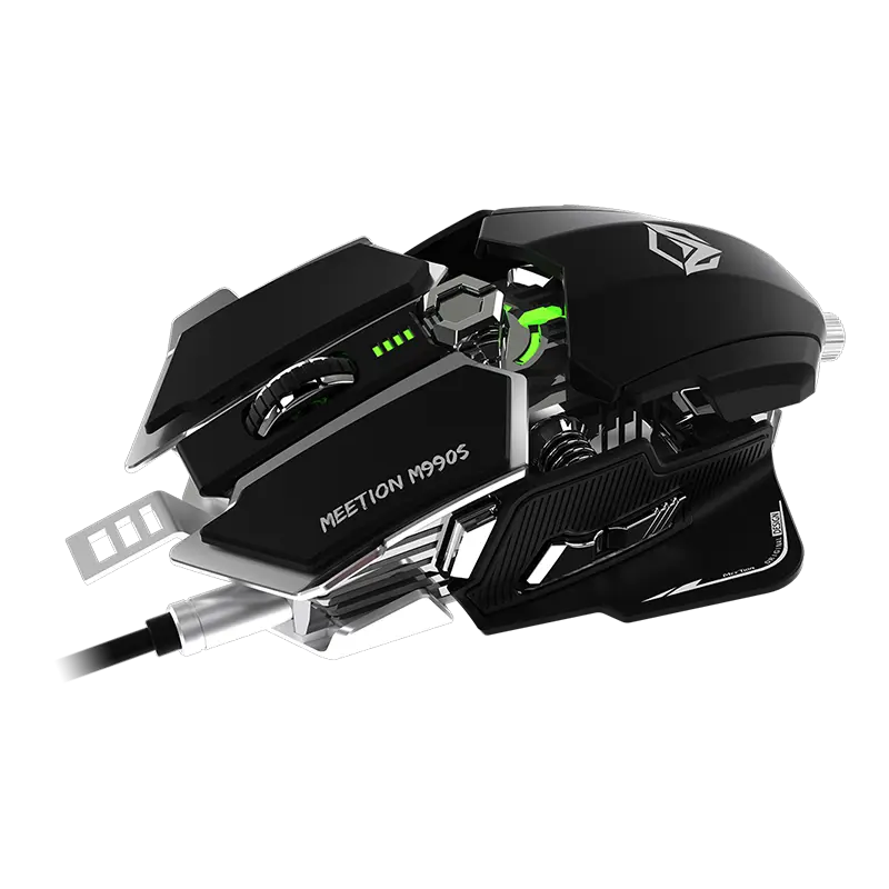 [NTH-043] ماوس ألعاب قابل للبرمجة بإضاءة RGB MEETION M9905 Wired Gaming Mouse