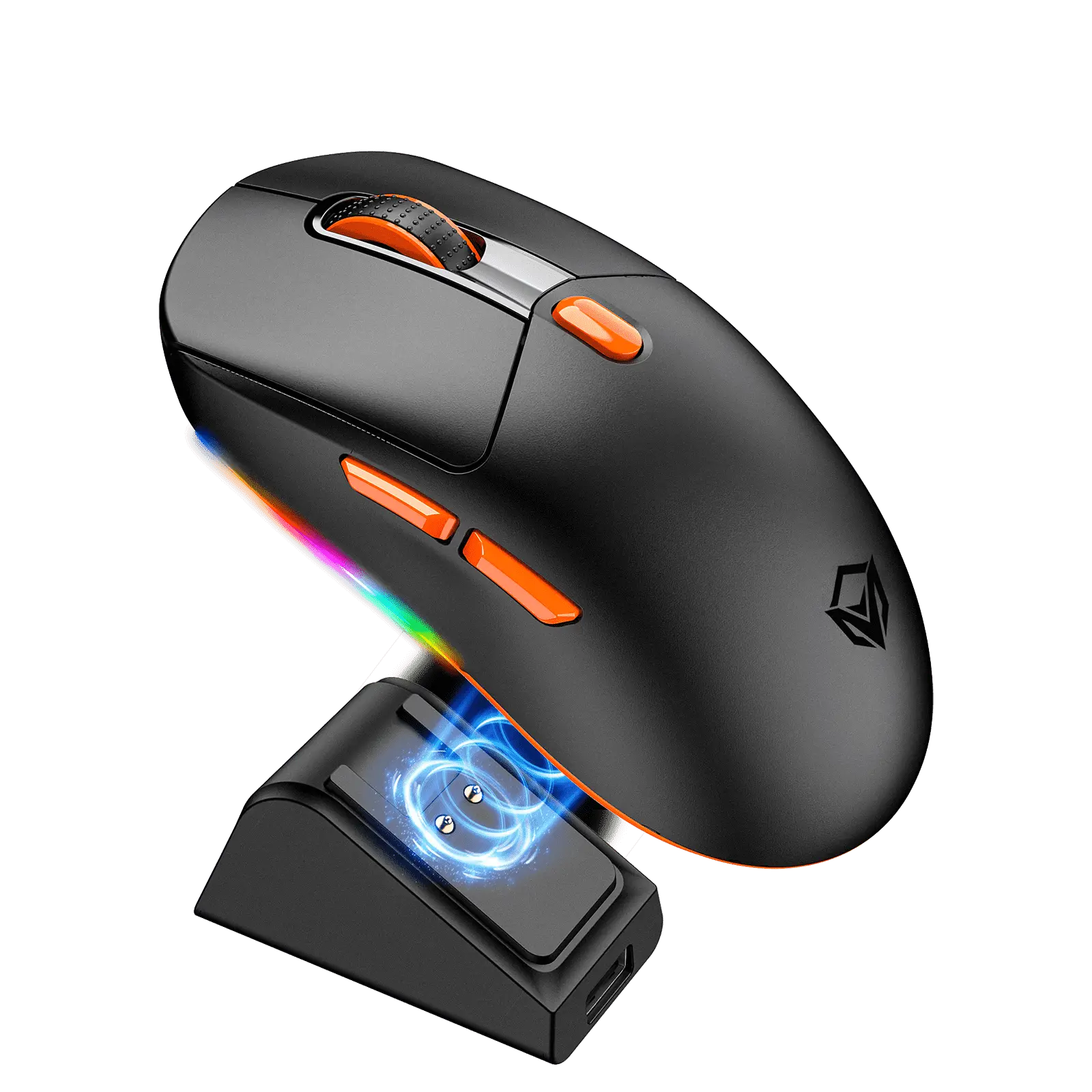 ماوس جيمنج سلكي ولاسلكي MEETION GW38 Wired + 2.4G + Bluetooth Gaming Mouse with Charging