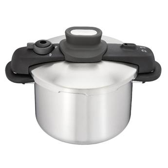 [TEF-023] Pot Pressure Tefal Tefal Secure Compact Stainless Steel Capacity 8 L – P35344