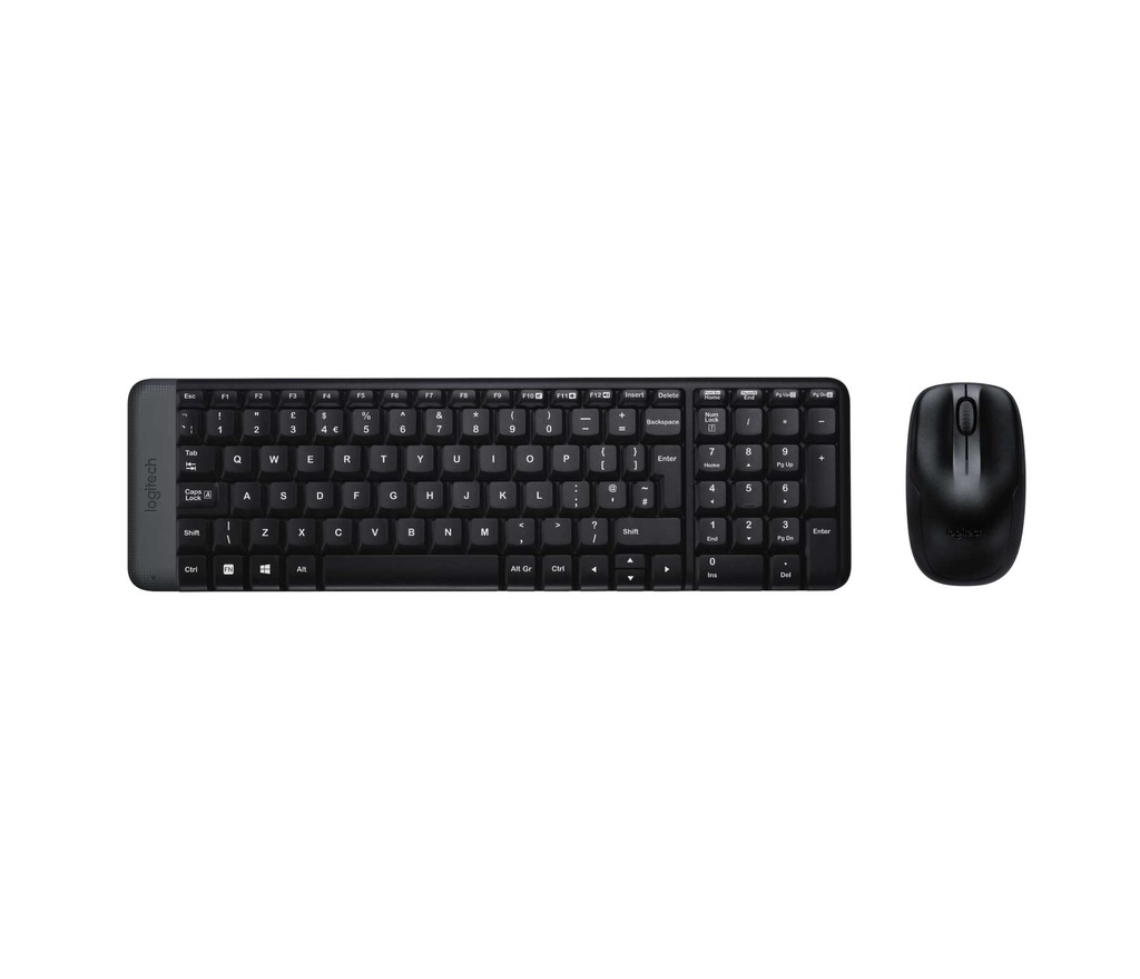 [JZR-006] Set Keyboard and Mouse Wireless Logitech Logitech MK220, Design Built-in wmwfr llmsaha