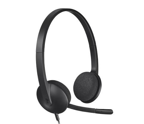 [JZR-026] Headphones USB Logitech Logitech H340, Stereo Digital with Microphone