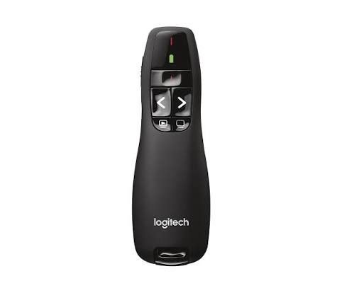 [JZR-031] ريموت عروض لاسلكي لوجيتك Logitech R400، مؤشر ليزر أحمر ومستقبل USB