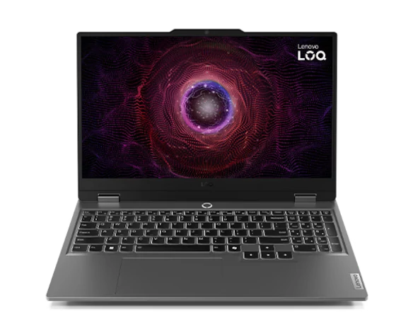 لابتوب جيمنج لينوفو Lenovo LOQ جديد، Ryzen 7 7735HS، 16GB DDR5، 512GB NVMe Gen4 SSD، RTX 3050 6GB، شاشة 15.6 بوصة 144Hz