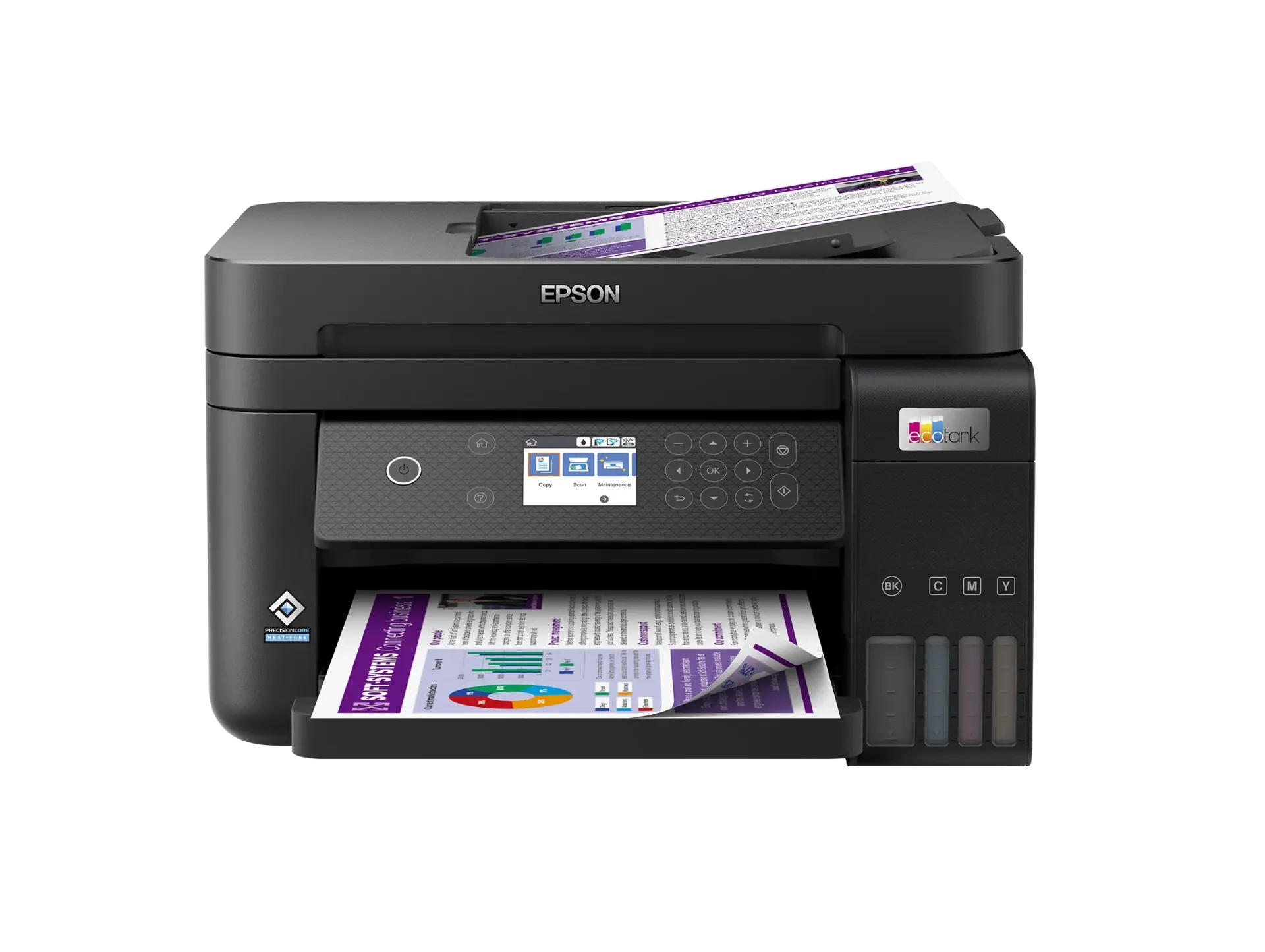طابعة إبسون Epson EcoTank L6270، سرعة عالية، وجهين، واي فاي