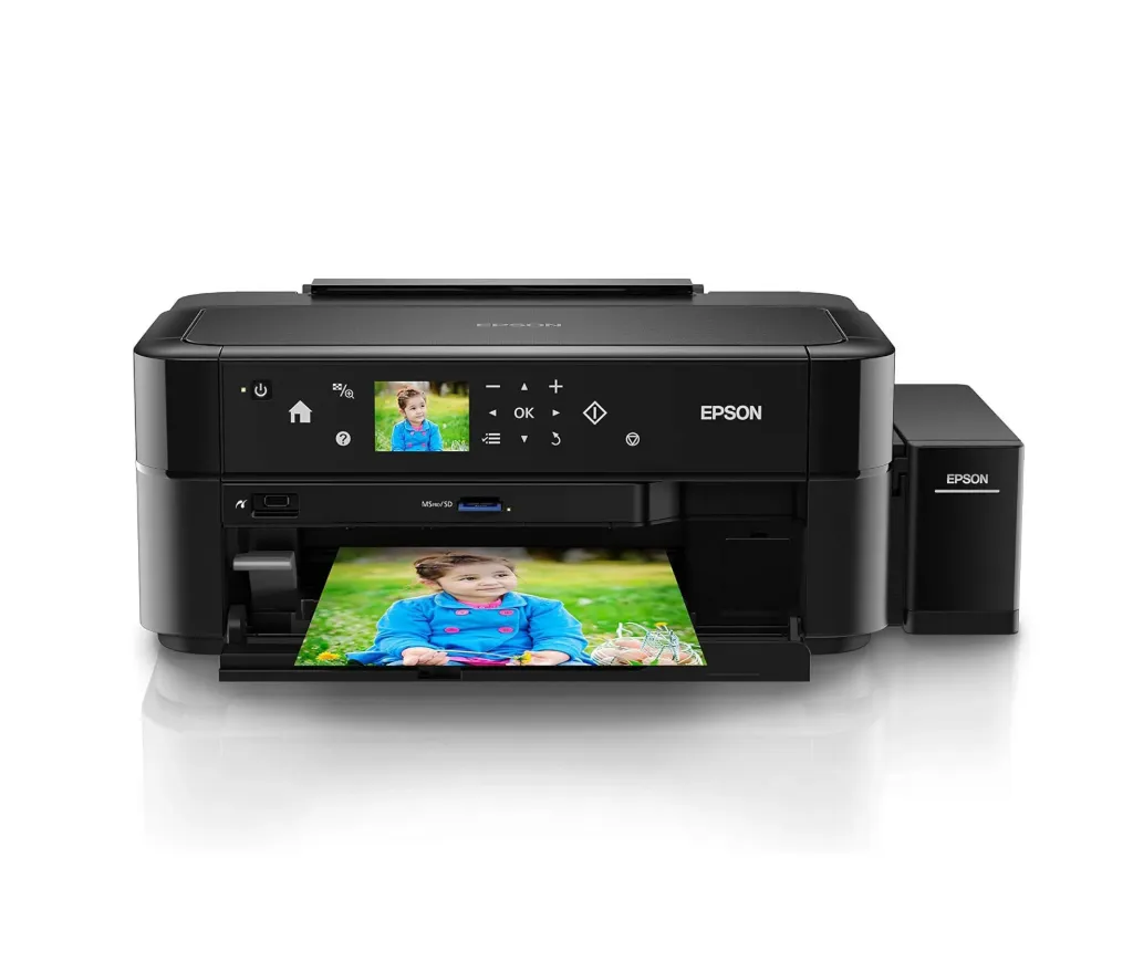 طابعة إبسون Epson EcoTank L810، طابعة صور مع شاشة LCD، طباعة بدون كمبيوتر