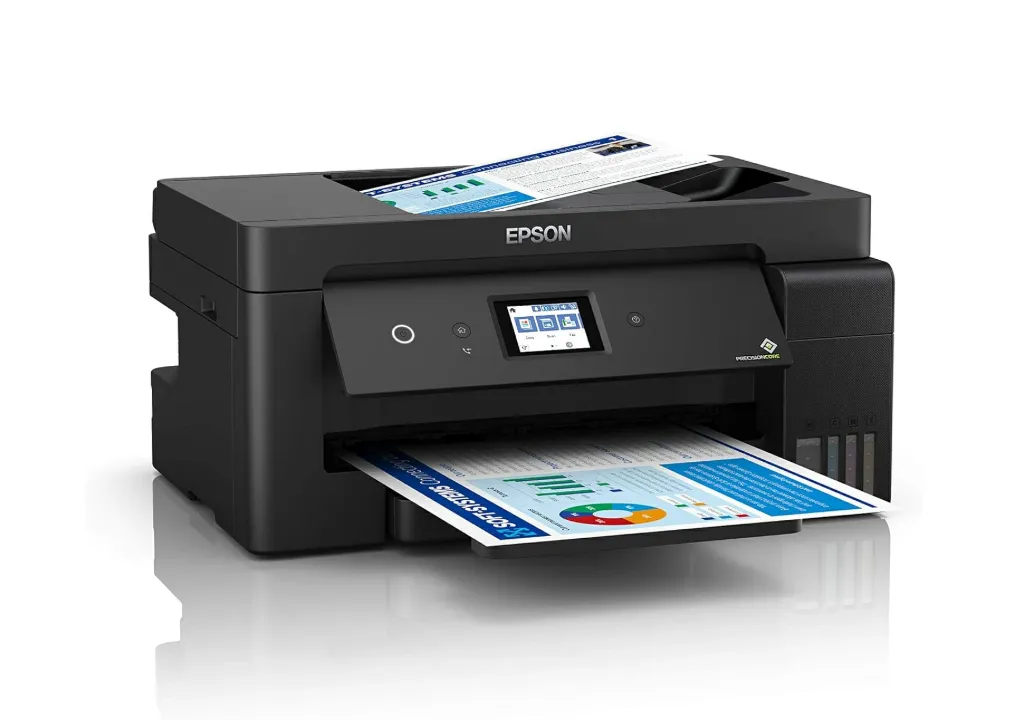 طابعة إبسون Epson EcoTank L14150، طابعة A3 ملونة، واي فاي، 3 في 1