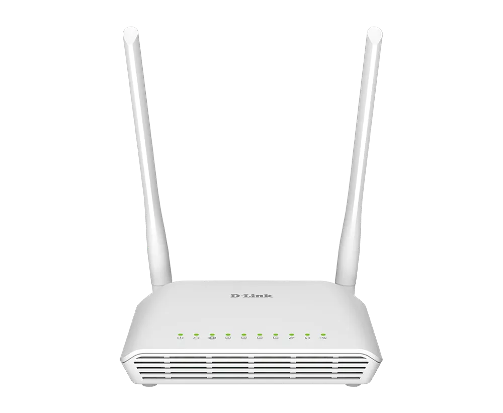 مودم دي لينك DSL-2750U، لاسلكي N300، منفذ USB لخدمة 3G/4G
