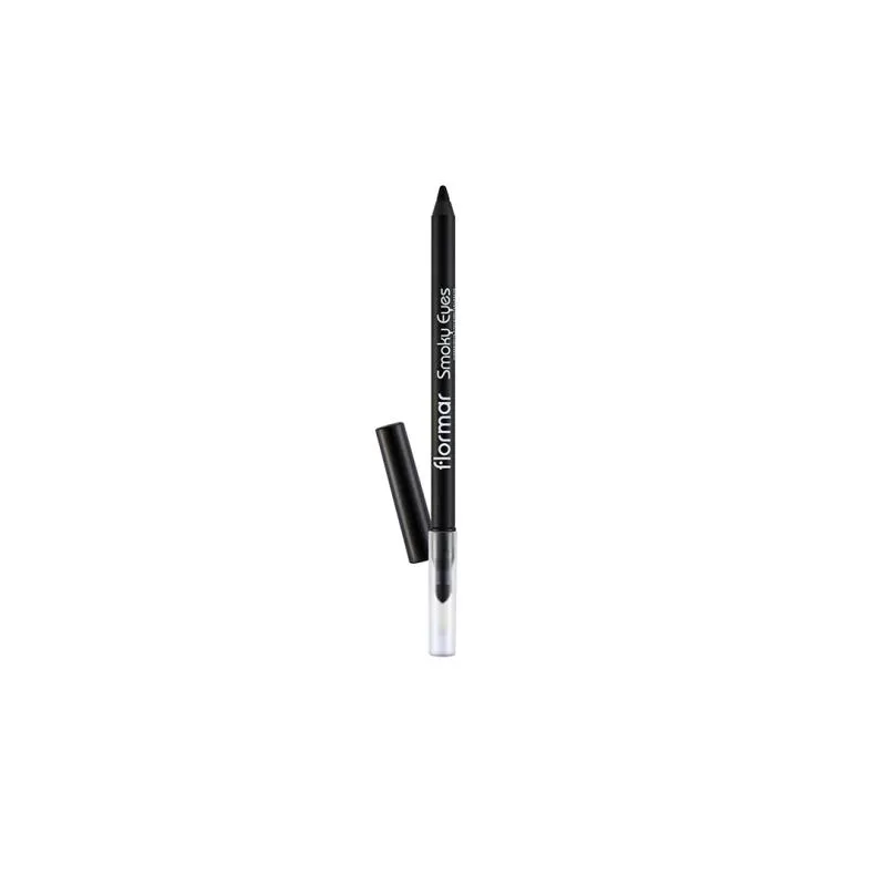 Pencil Eyeliner smwky karbwn Waterproof – Shade 01 Black – Flormar Flormar F-063 (01 أسود)