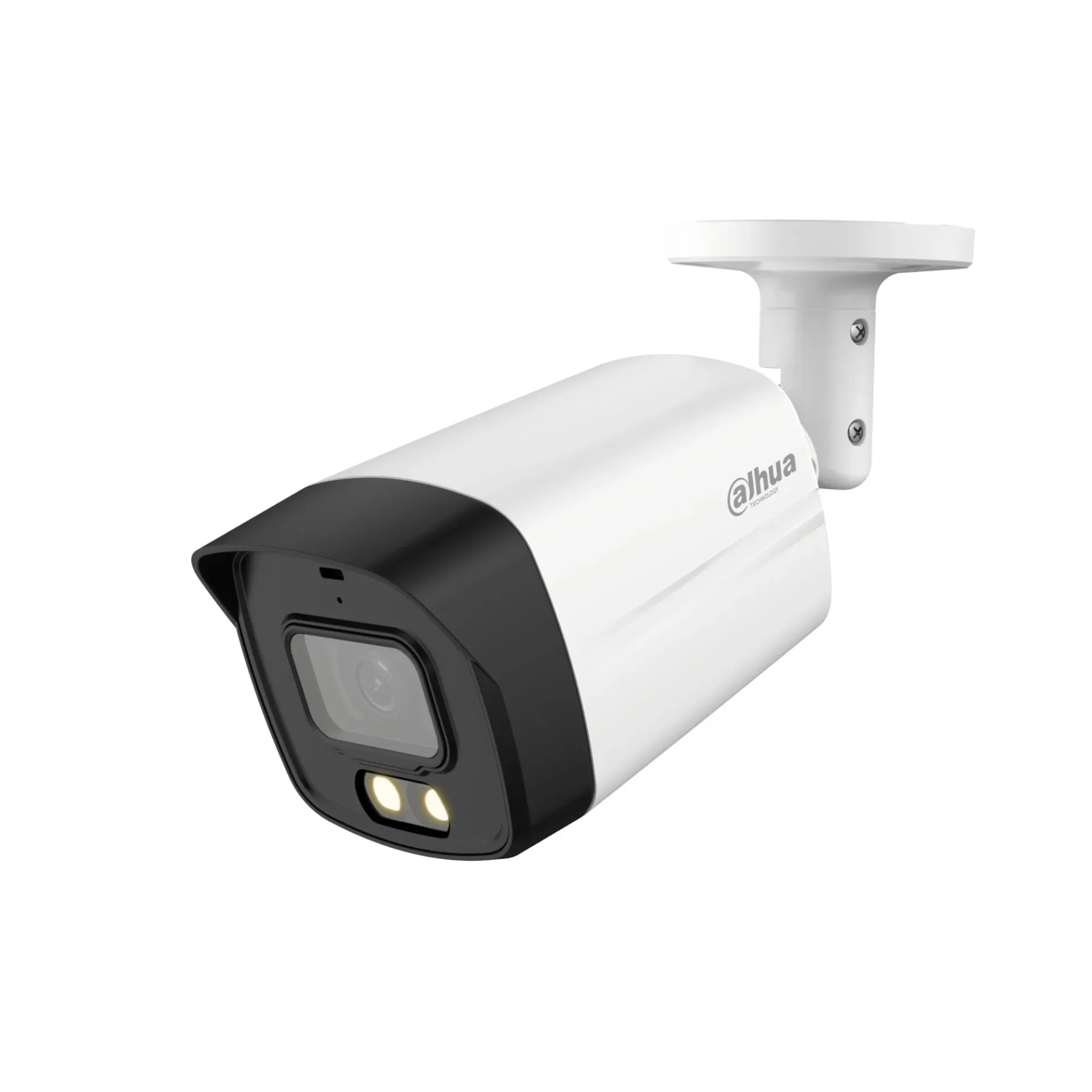 كاميرا خارجي دهوا Dahua HAC-HFW1239TLM-A-LED دقة 2MP، تصوير ليلي ملون، ميكروفون مدمج، رؤية 40m
