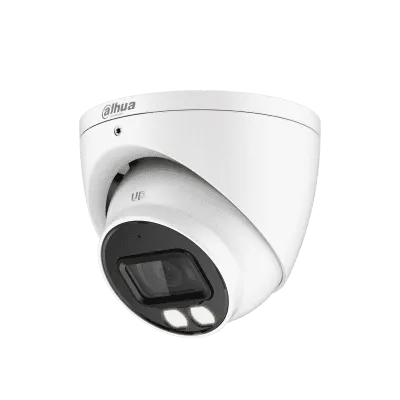 كاميرا داخلي دهوا Dahua HAC-HDW1239T-A-LED دقة 2MP، تصوير ليلي ملون، ميكروفون مدمج، رؤية 20m
