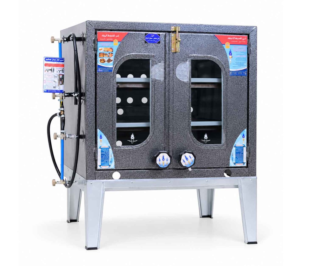 [ZH-013] Oven Double Small Deep Insulated Glass Blue Flame